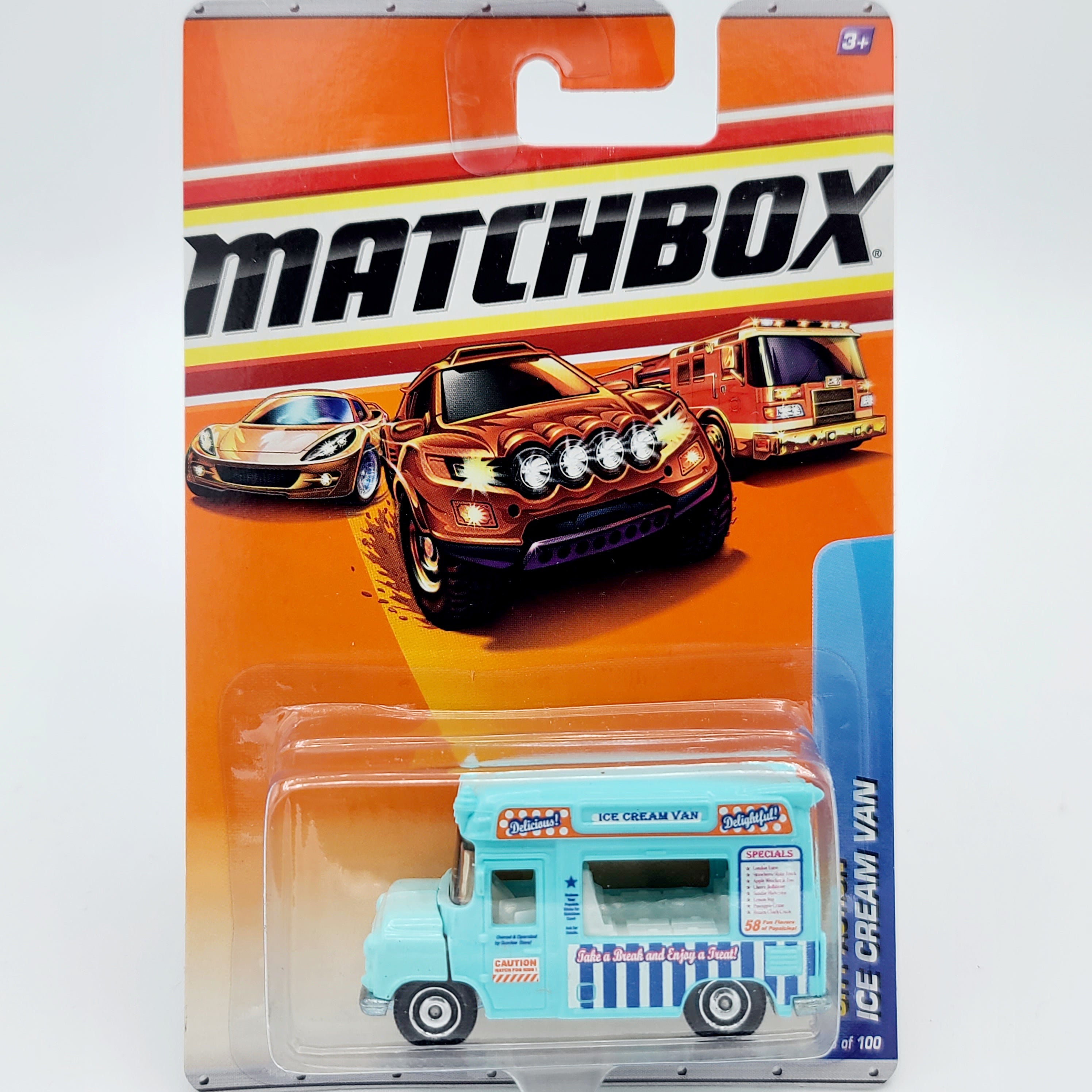Matchbox MBX Ice Cream Van (2010 MBX Basic - City Action)
